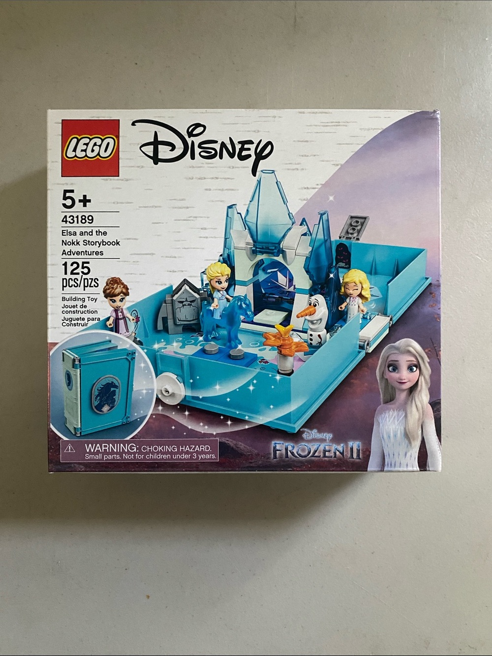 NIB Disney Lego Frozen II Story Book 5+  new in box Elsa Olaf Anna